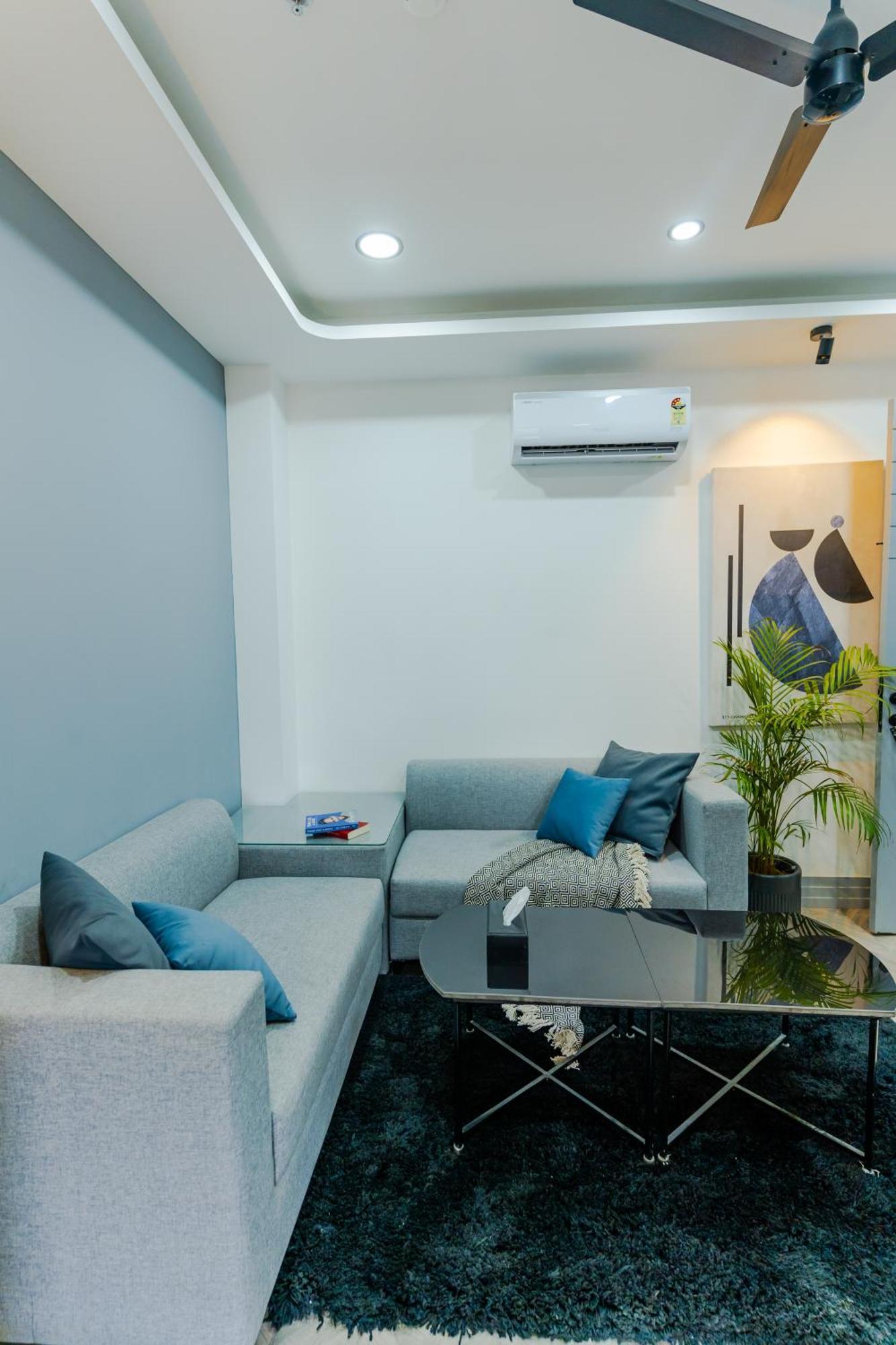 Bedchambers Luxury Apartment Near Golf Course Road Gurgaon Eksteriør billede