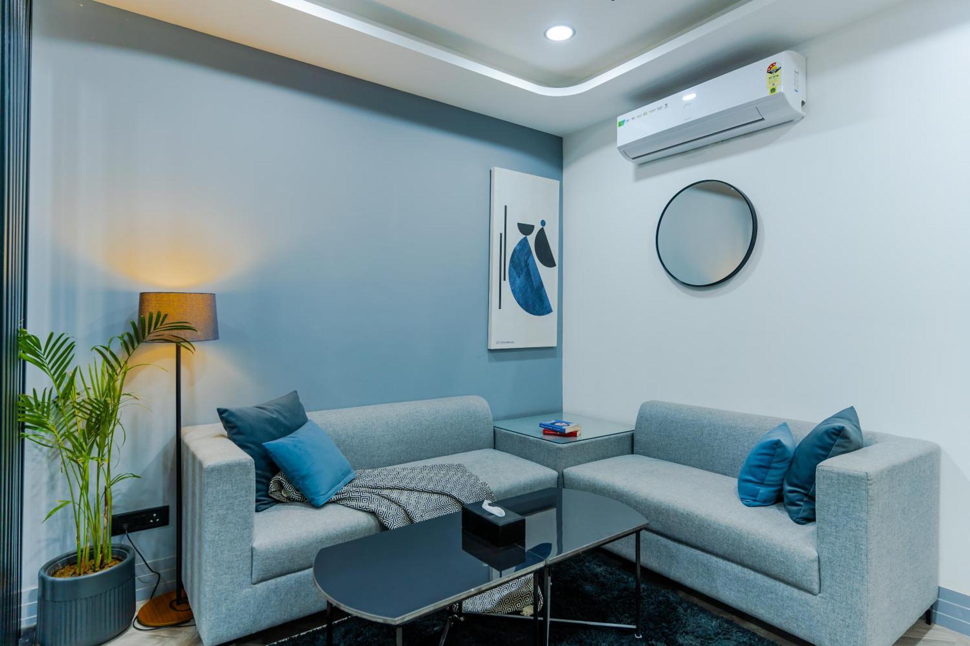 Bedchambers Luxury Apartment Near Golf Course Road Gurgaon Eksteriør billede