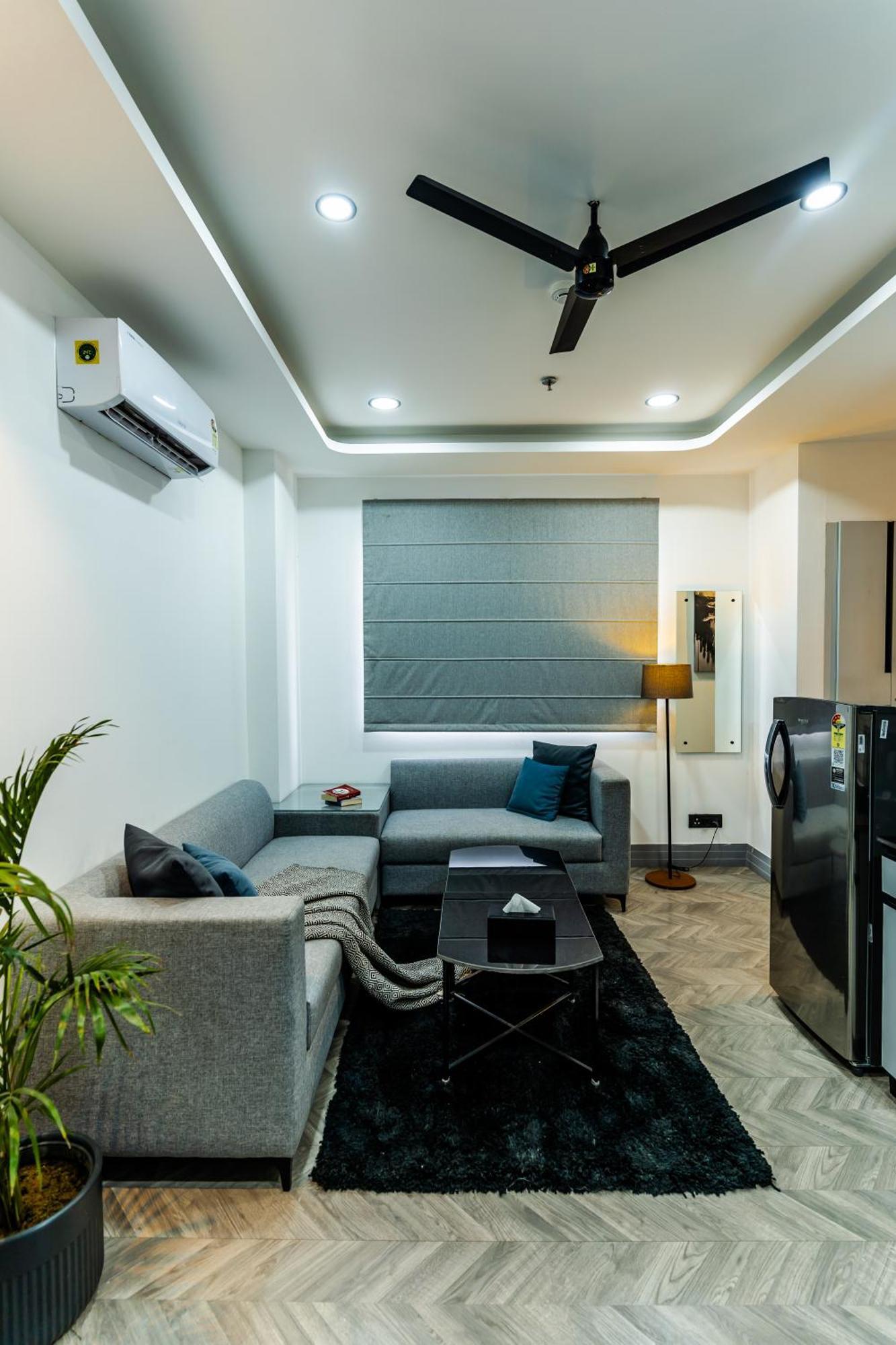 Bedchambers Luxury Apartment Near Golf Course Road Gurgaon Eksteriør billede